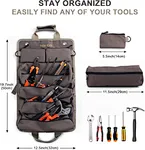 Wrench roll up pouch